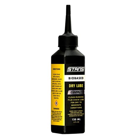 Stan's NoTubes Dry Lube — Lubricante de cadena clima seco 120ml