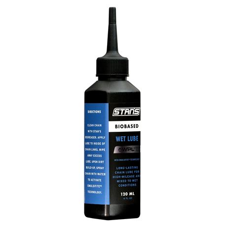 Stan's NoTubes Wet Lube — Lubricante de cadena clima húmedo 120ml