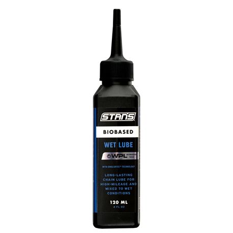 Stan's NoTubes Wet Lube — Lubricante de cadena clima húmedo 120ml